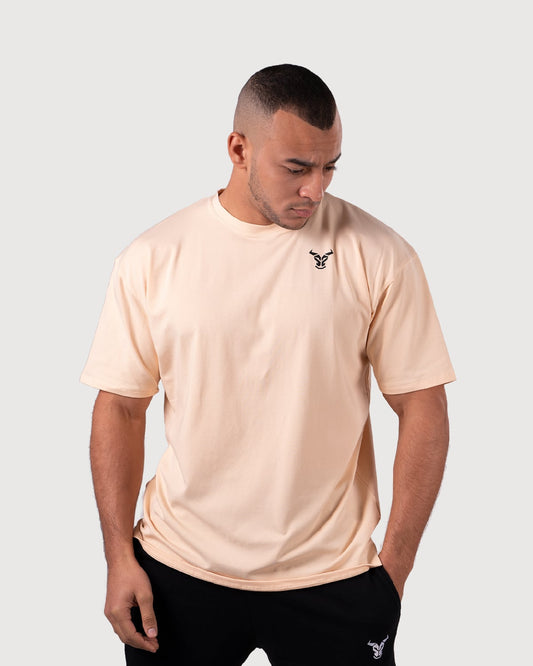 Essential T-shirt oversize - Crème 